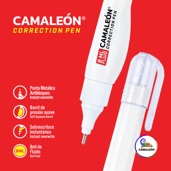 Lápiz Corrector  Camaleón 8ML