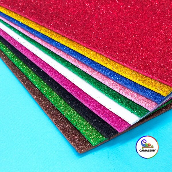 Foamy con Escarcha Multicolor – Camaleón - Image 2