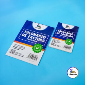Talonario de factura – Camaleón