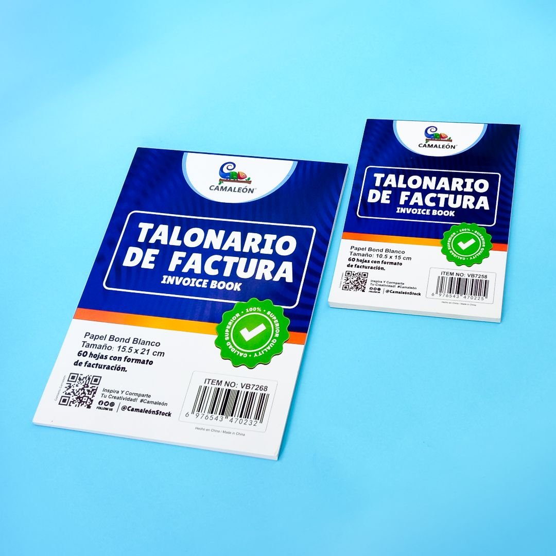 Talonario de factura -Camaleon - image feature